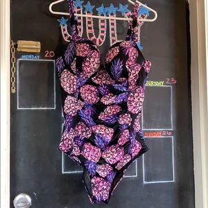 Torrid one piece pineapple swimsuit